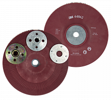  Опорный диск для фибровых кругов 3М 180mm М14& 5/8 /64862 (Шлифок) АбразивПромТорг